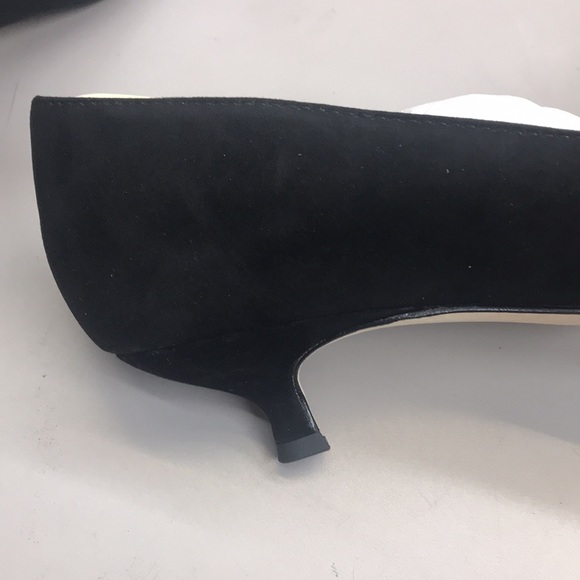 NWT,KATE SPADE Daze Kitten Heels Black\off White - Picture 6 of 15